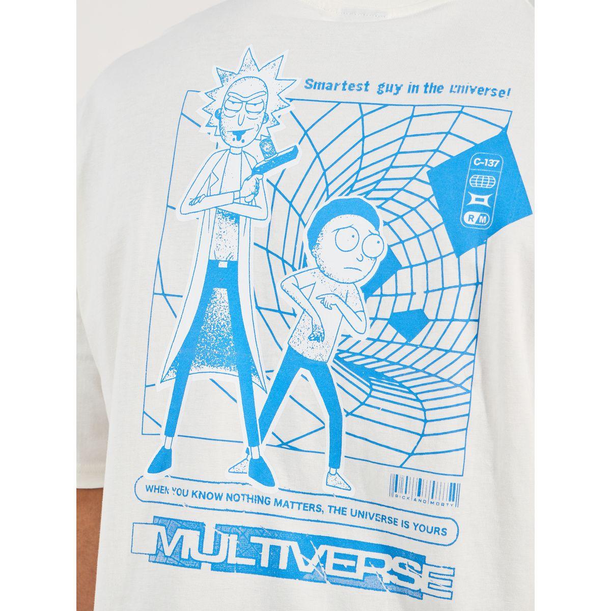 Styli Rick & Morty Graphic Print Compact Jersey Oversized T-Shirt-men-clothing-tshirtsandpolos-tshirts-image-5