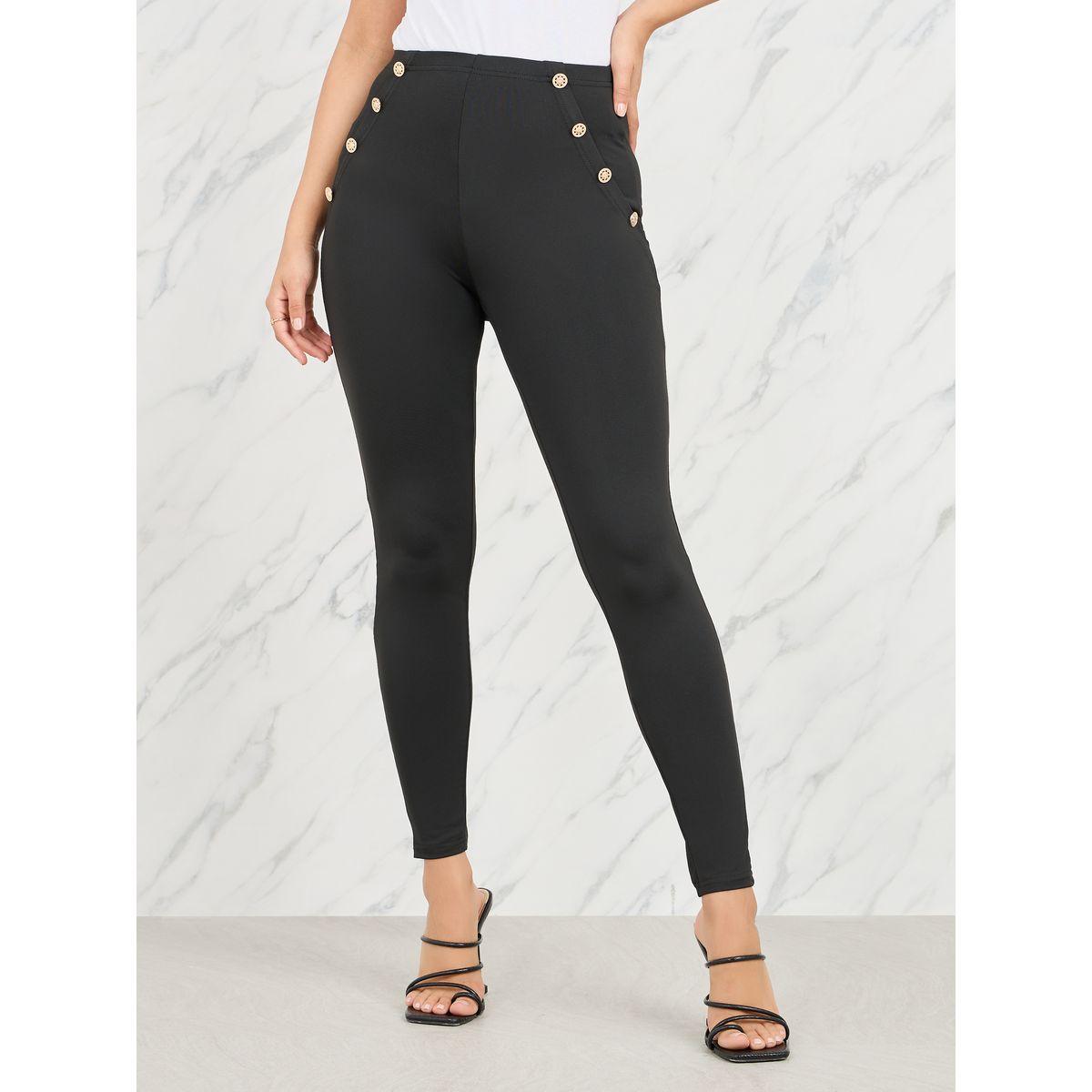 ليقنز بخصر متوسط وازرار-women-clothing-bottoms-leggings-image-1