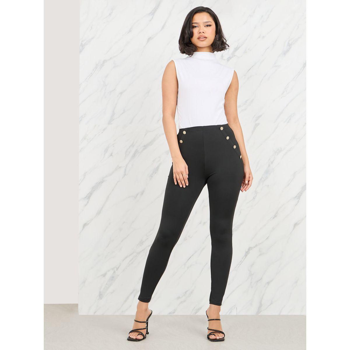 ليقنز بخصر متوسط وازرار-women-clothing-bottoms-leggings-image-2
