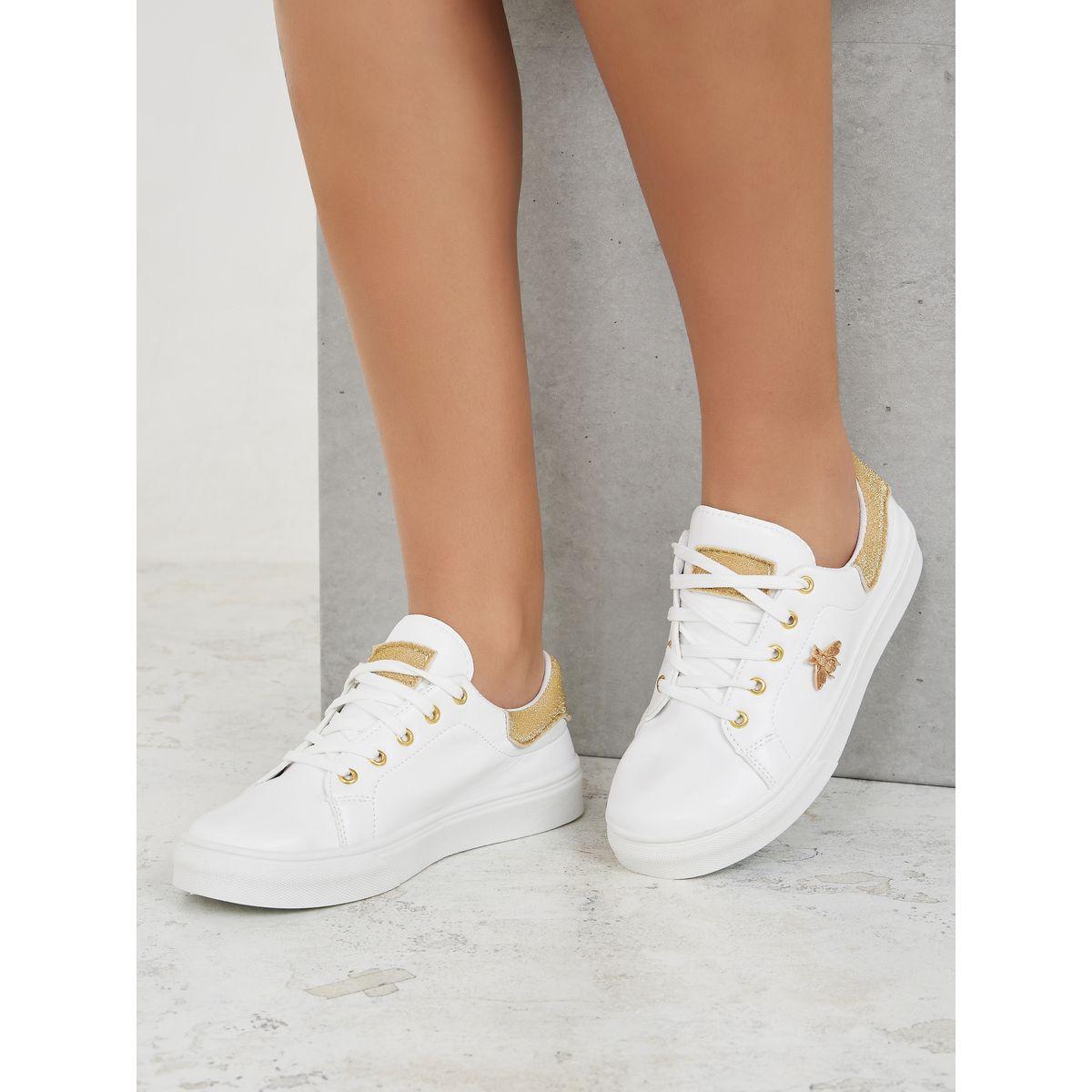 Styli Glitter Butterfly Lace Up Sneakers-women-shoes-sneakers-image-1