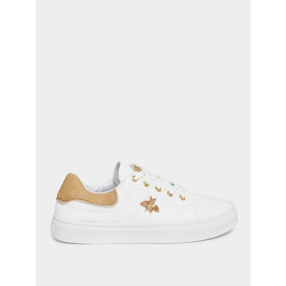 Styli Glitter Butterfly Lace Up Sneakers-women-shoes-sneakers-image-3