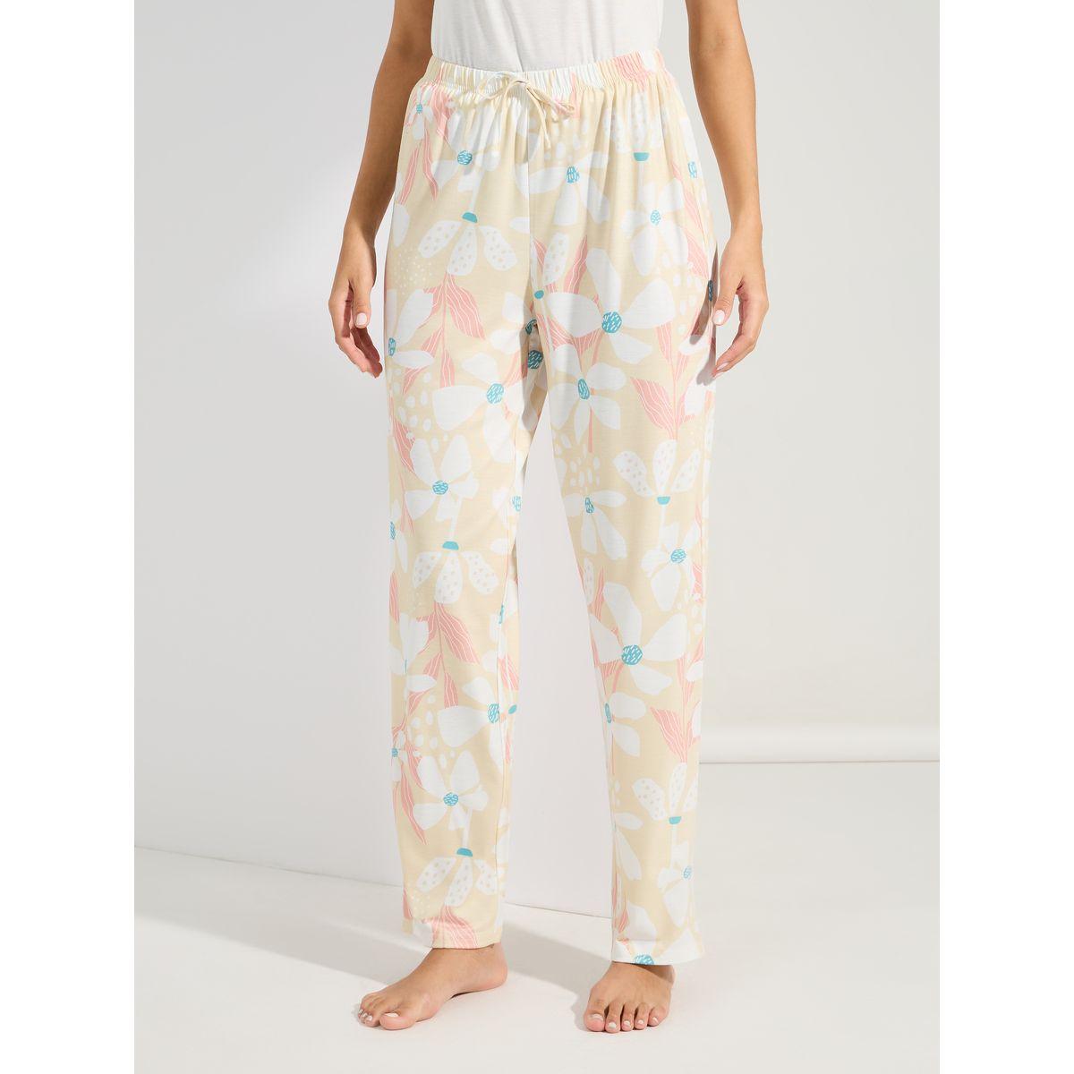 Styli Unwind Not In The Mood Slogan Vest & Floral Pyjama Set-women-clothing-nightwear-pyjamas-longsets-image-4