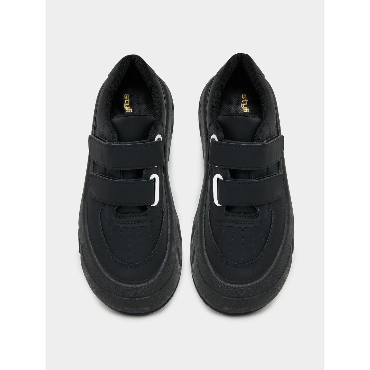 Styli Double Velcro Strap Chunky Casual Shoes-women-shoes-sneakers-image-7