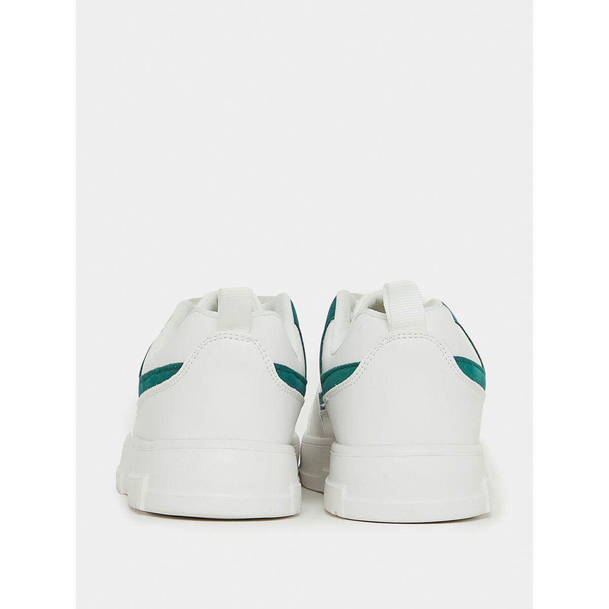 Styli Contrast Collar Stitch Detail Casual Shoes-women-shoes-sneakers-image-5