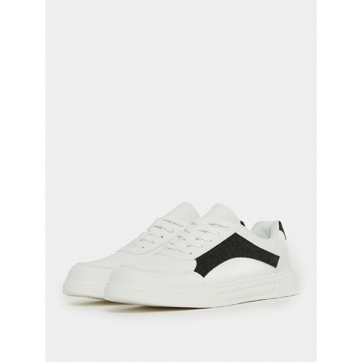 Styli Glitter Panel Detail Casual Shoes-women-shoes-sneakers-image-3