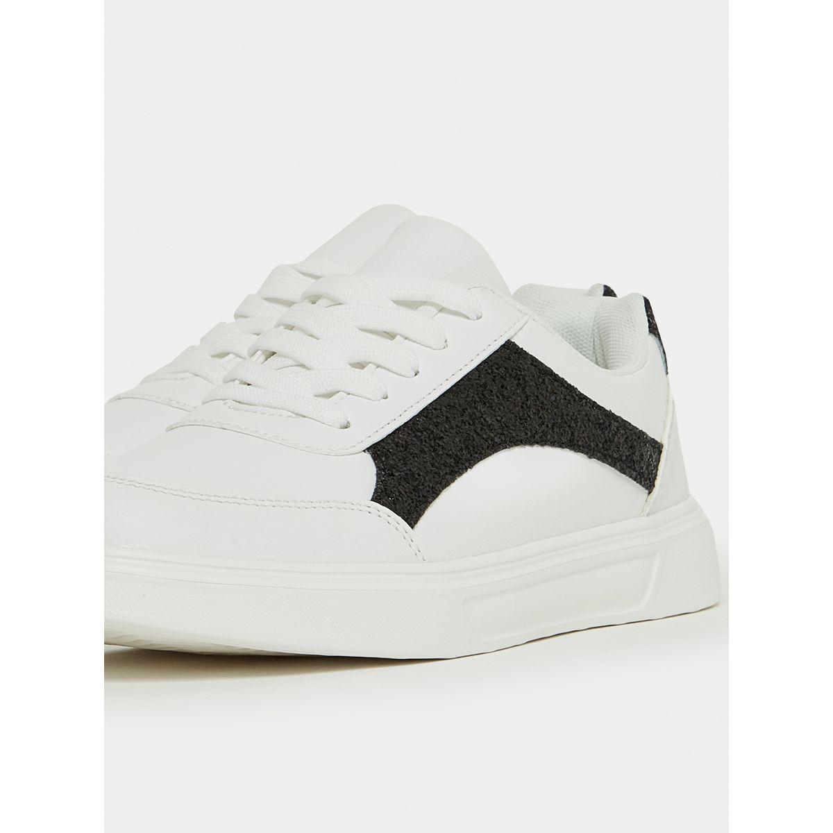 Styli Glitter Panel Detail Casual Shoes-women-shoes-sneakers-image-4