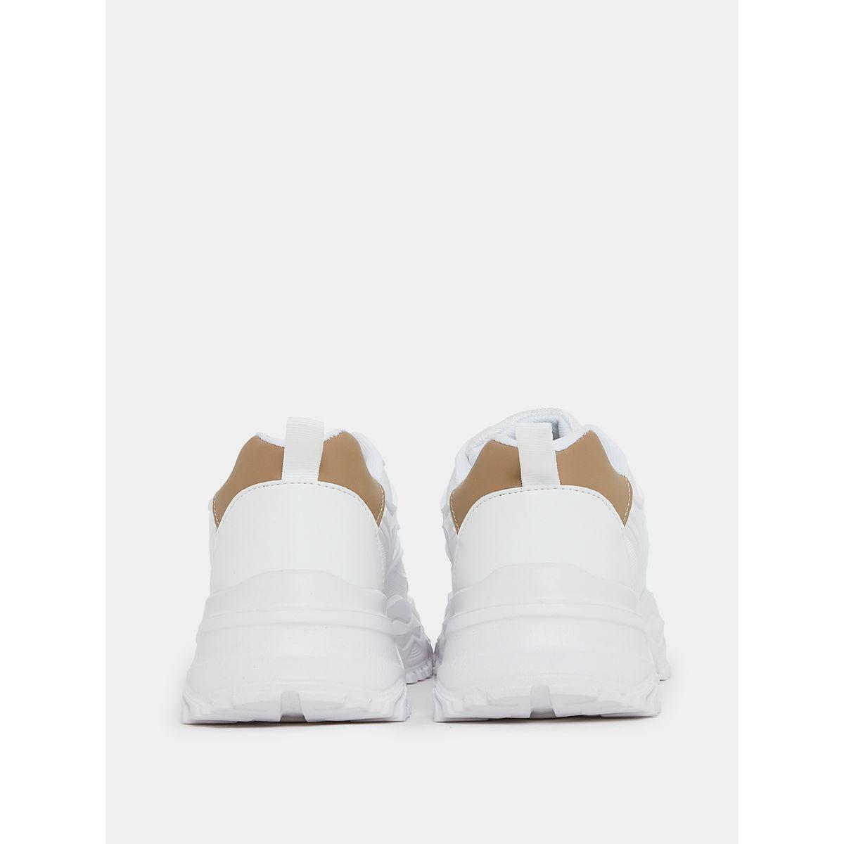 Styli Textured Lace Up Chunky Shoes-women-shoes-sneakers-image-5
