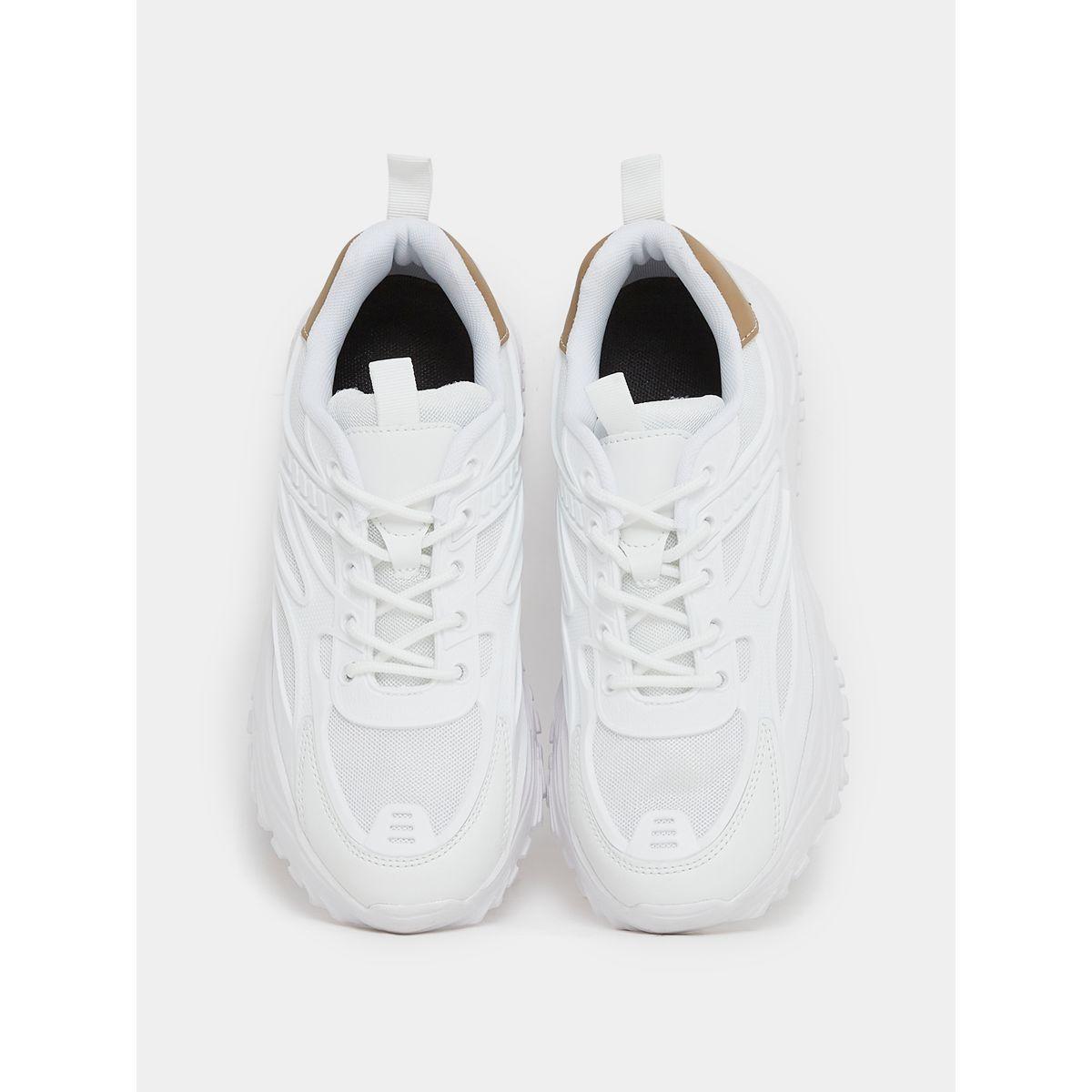 Styli Textured Lace Up Chunky Shoes-women-shoes-sneakers-image-6