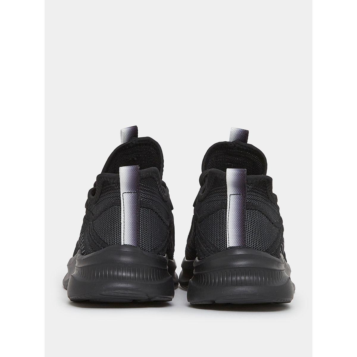 Styli Textured Lace Up Low Ankle Shoes-women-shoes-sneakers-image-5