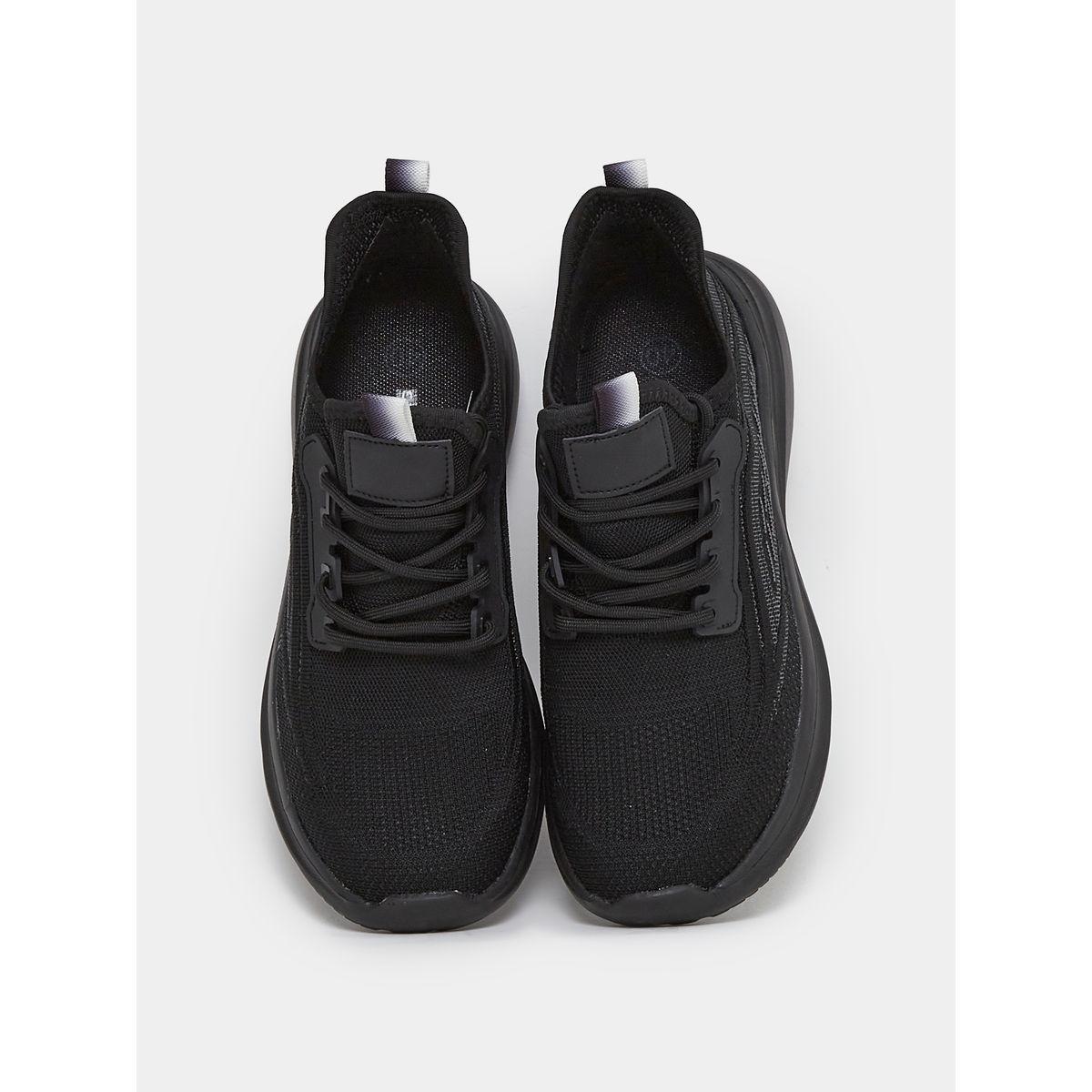 Styli Textured Lace Up Low Ankle Shoes-women-shoes-sneakers-image-6