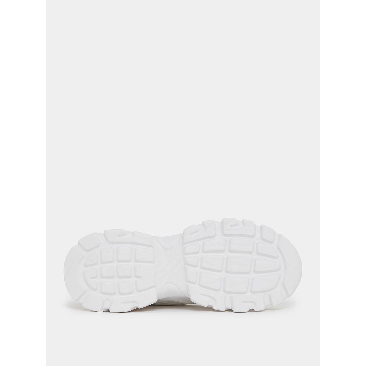 Styli Textured Chunky Lace Up Sneakers-women-shoes-sneakers-image-6