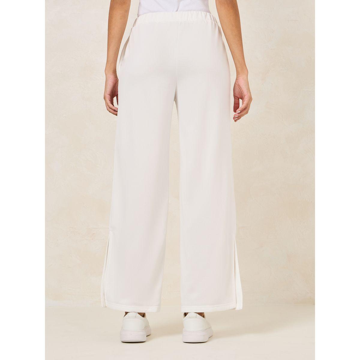 Styli Wide Leg Joggers with Side Seam Slit-women-clothing-bottoms-trousers-image-5