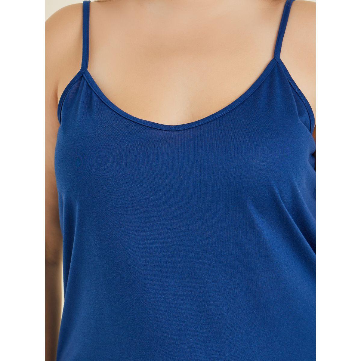 Styli Unwind Plus Solid Cami & Geo Print Pyjama Set-women-clothing-nightwear-pyjamas-longsets-image-4