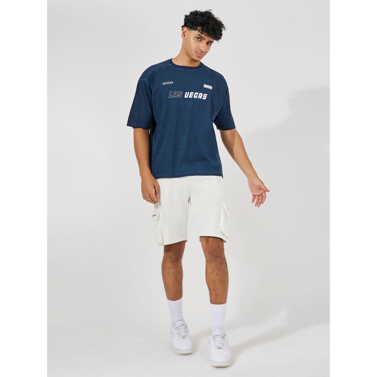 Styli Overdyed Washed Oversized T-Shirt with Slogan Print-men-clothing-tshirtsandpolos-tshirts-image-3