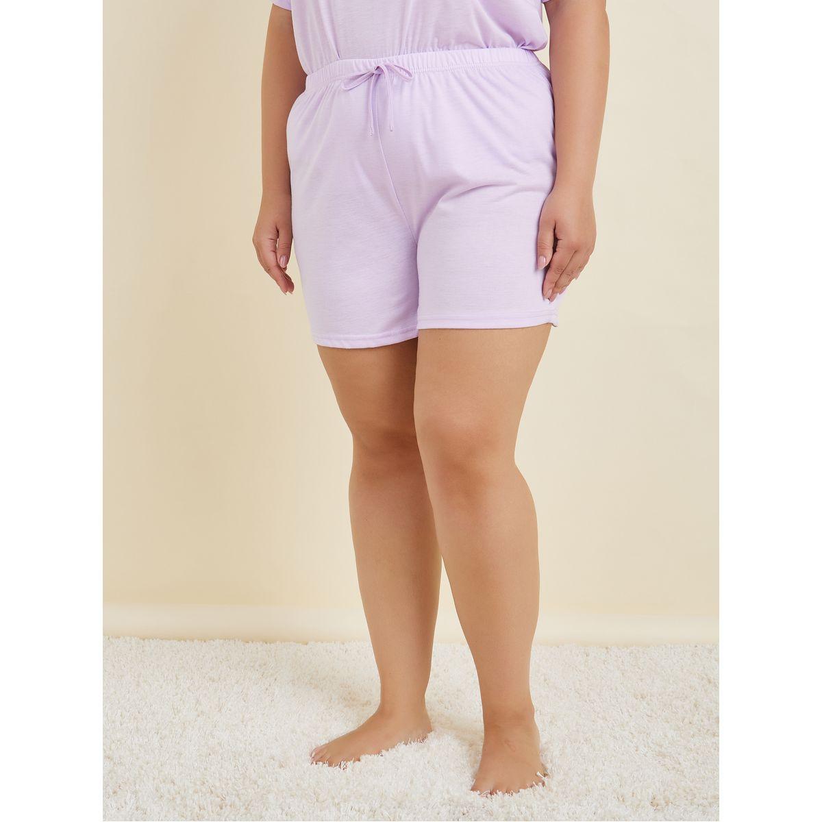 Styli Unwind Plus Aloha Graphic Drop Shoulder T-Shirt & Shorts Set-women-clothing-nightwear-pyjamas-shortsets-image-6