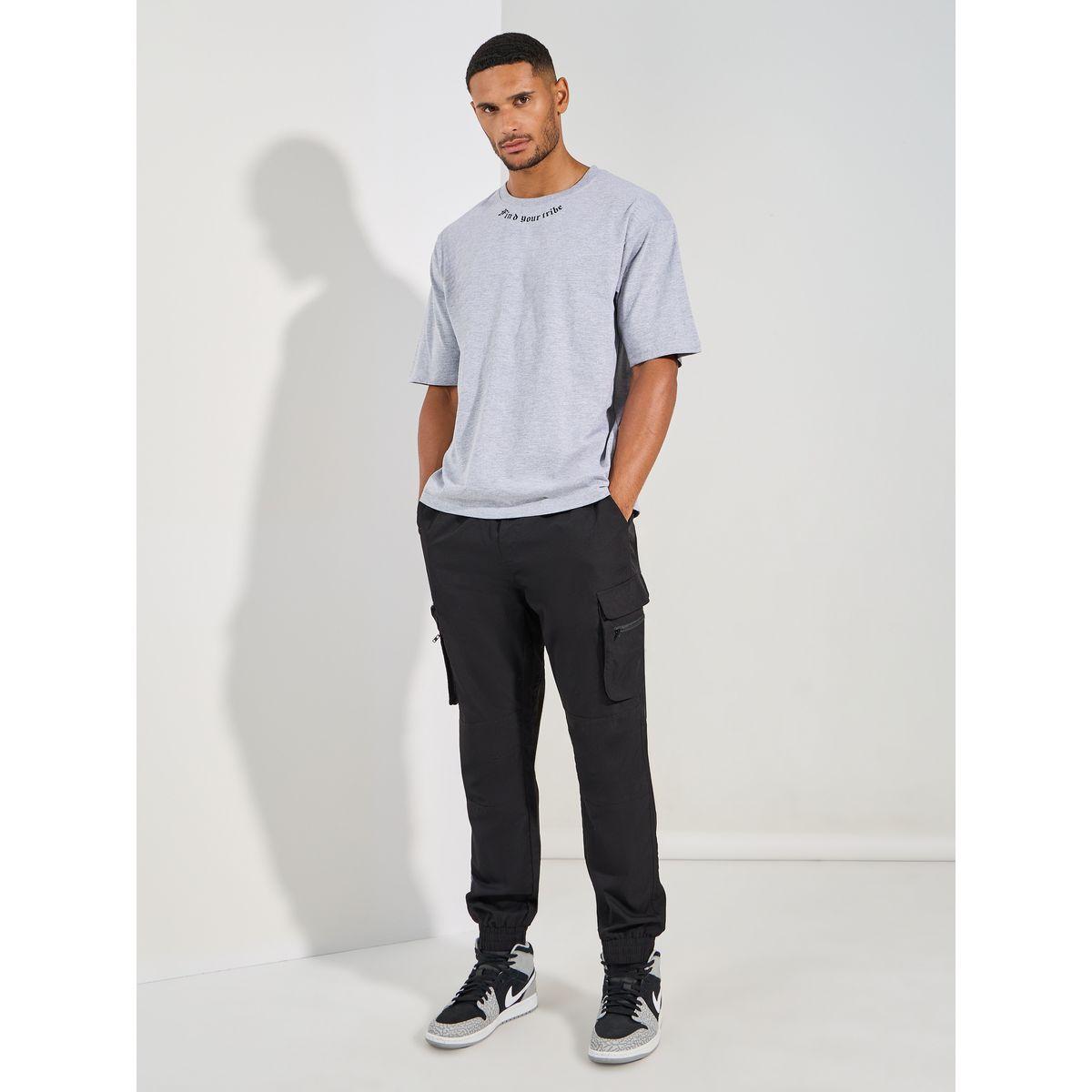 Styli Minimal Print Oversized Compact Jersey T-Shirt-men-clothing-tshirtsandpolos-tshirts-image-2
