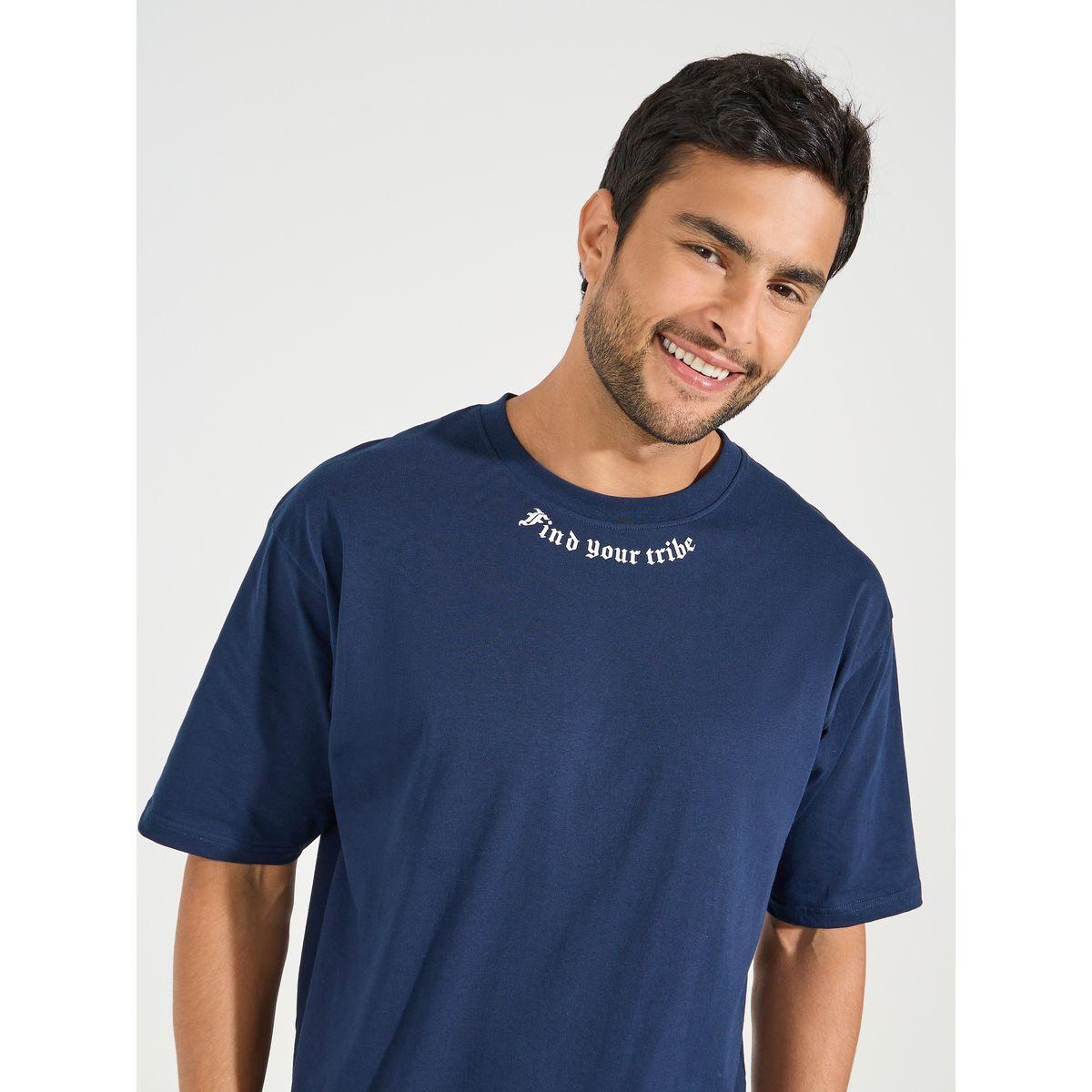 Styli Minimal Print Oversized Compact Jersey T-Shirt-men-clothing-tshirtsandpolos-tshirts-image-1