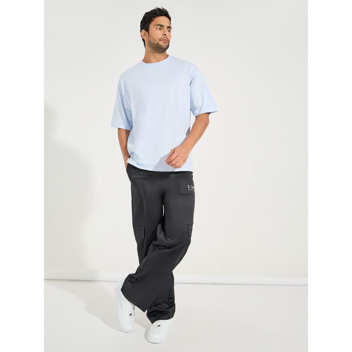 تيشيرت جيرسيه فضفاض مطبع بكتابة على الظهر-men-clothing-tshirtsandpolos-tshirts-image-2