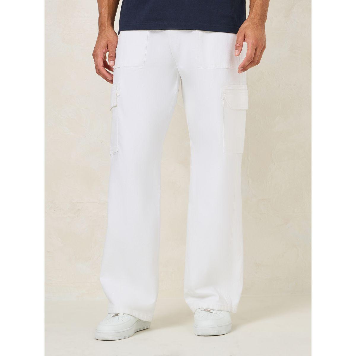Styli Limited Premium Wide Leg Fit Cargo Jeans-men-clothing-bottoms-jeans-image-1