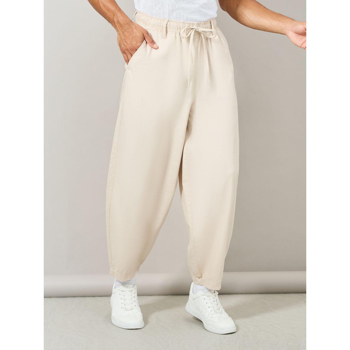 Styli Limited Premium Cotton Slub Cotton Wide Leg Pants-men-clothing-bottoms-trousersandchinos-trousers-image-1