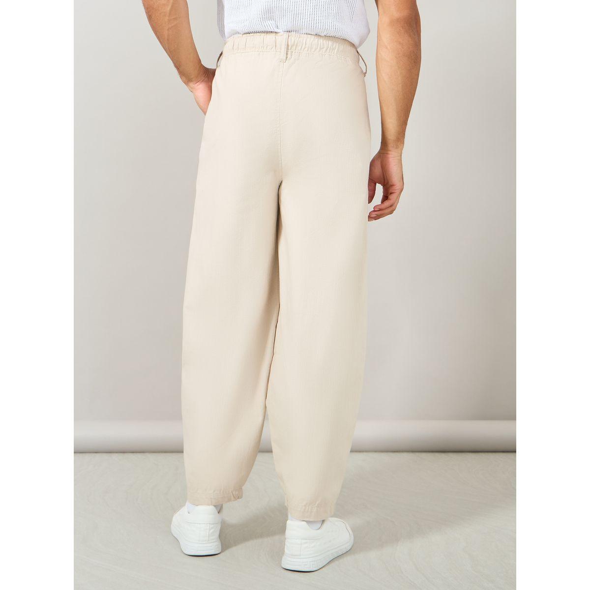 Styli Limited Premium Cotton Slub Cotton Wide Leg Pants-men-clothing-bottoms-trousersandchinos-trousers-image-4