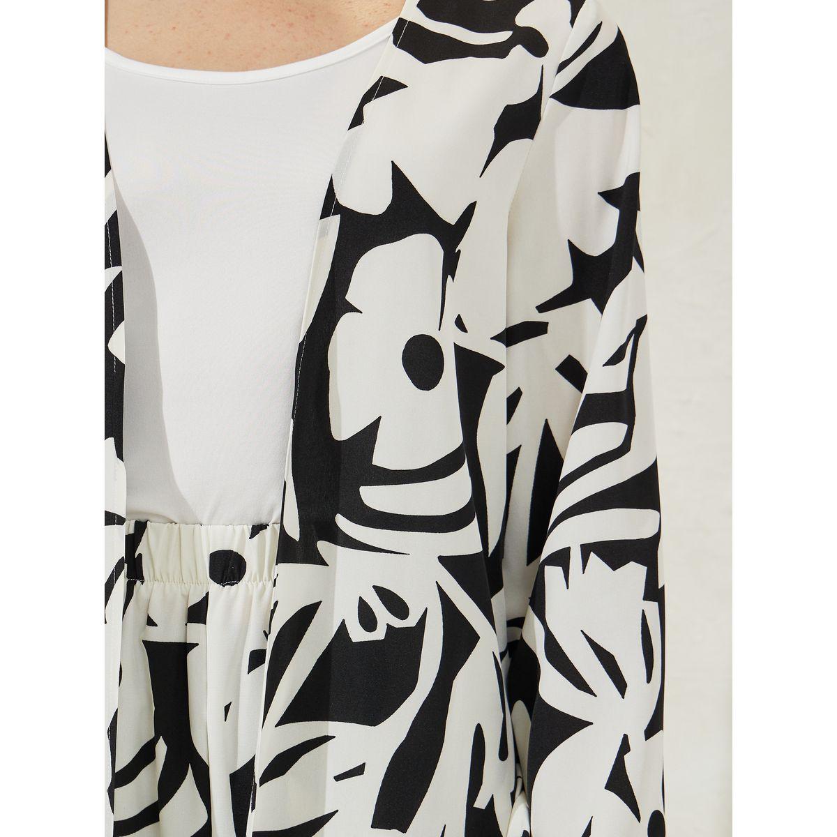 طقم منسق من 3 - بنطال وبلوزة كامي مع كيمونو-women-clothing-coordsets-image-4