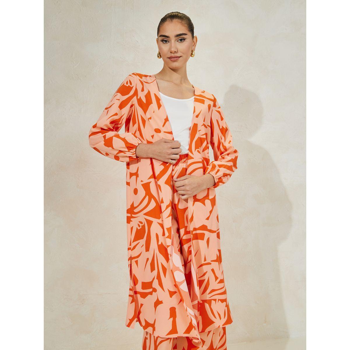 Styli 3 Piece Printed Kimono with Cami & Pants Co-Ord Set-women-clothing-coordsets-image-3