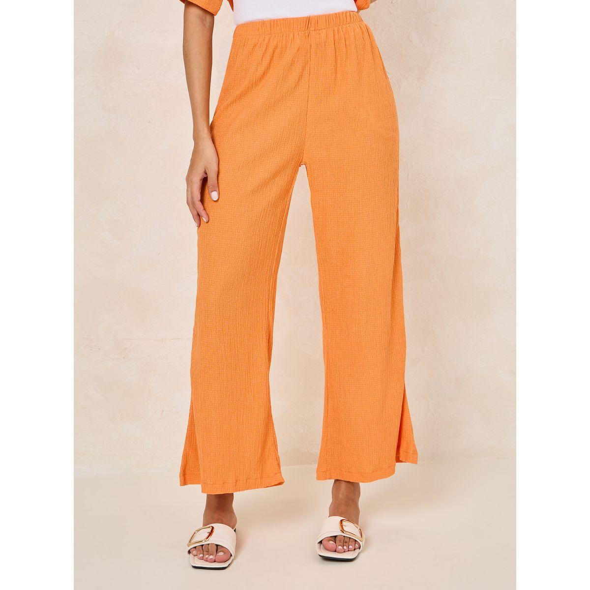 Styli Textured Short Sleeve Shirt & Pants Co-Ords-women-clothing-coordsets-image-4