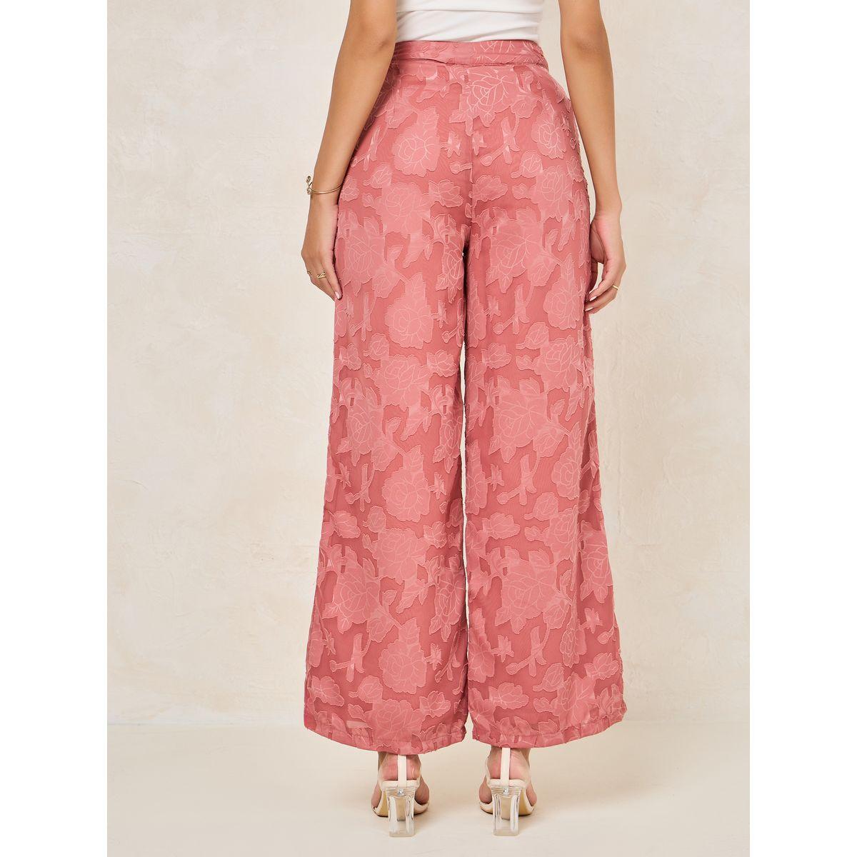 بنطال بارجل مستقيمة مع تفاصيل دانتيل-women-clothing-bottoms-trousers-image-4