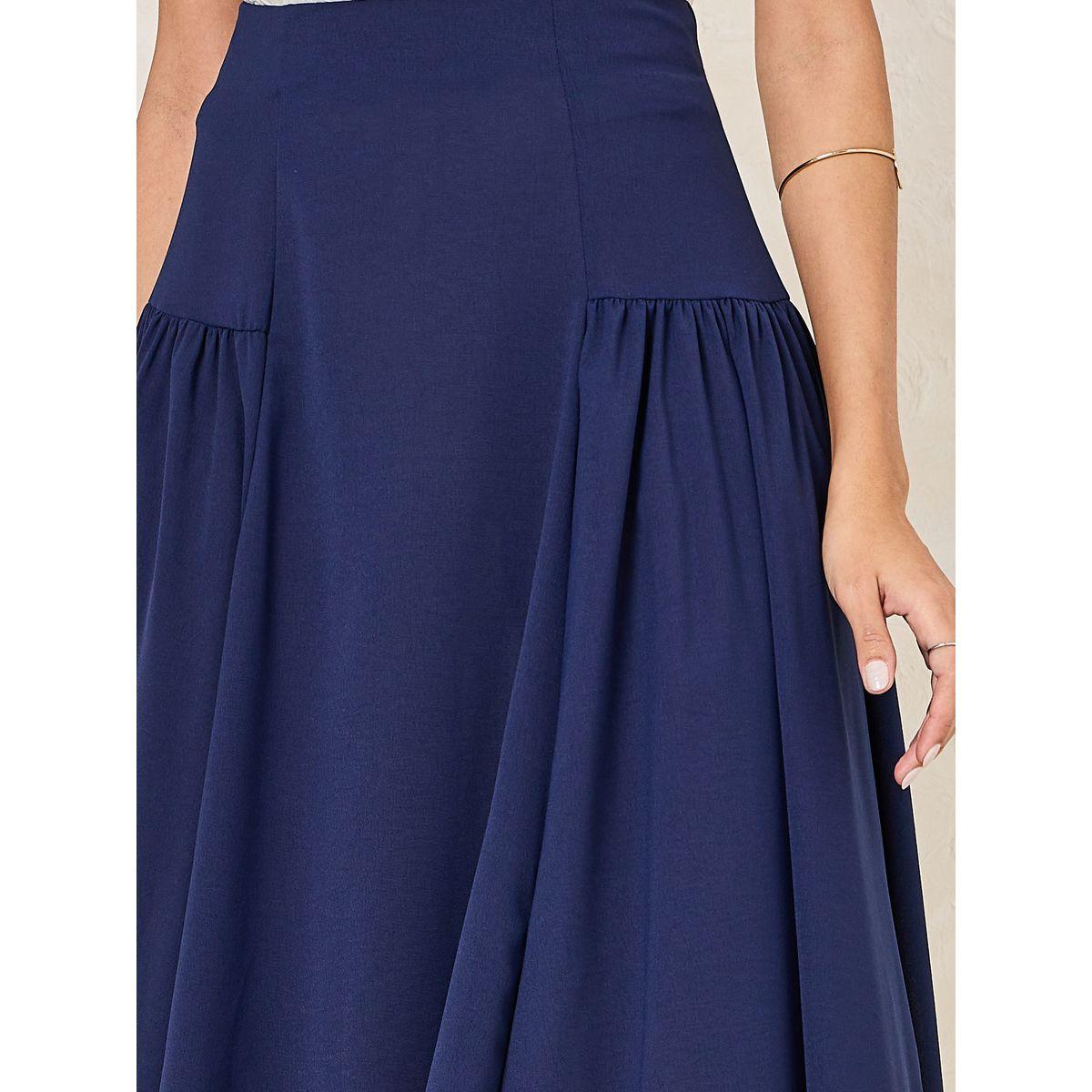 تنورة ميدي بحافة واسعة وخصر عريض-women-clothing-bottoms-skirts-image-3