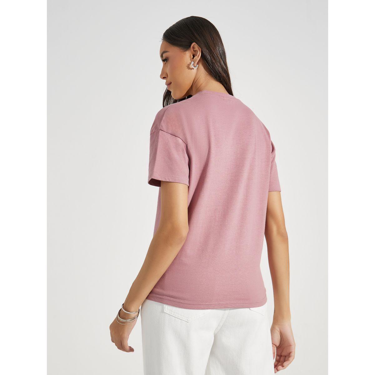 Styli Regular Fit NY Sequined Round Neck T-Shirt-women-clothing-tshirts-image-5