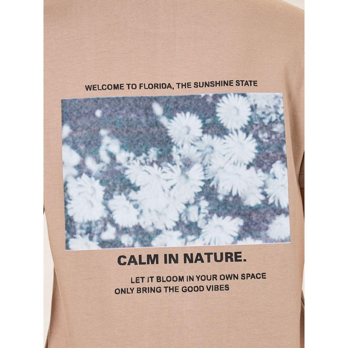 Styli Regular Fit Calm in Nature Graphic Drop Shoulder T-Shirt-women-clothing-tshirts-image-6