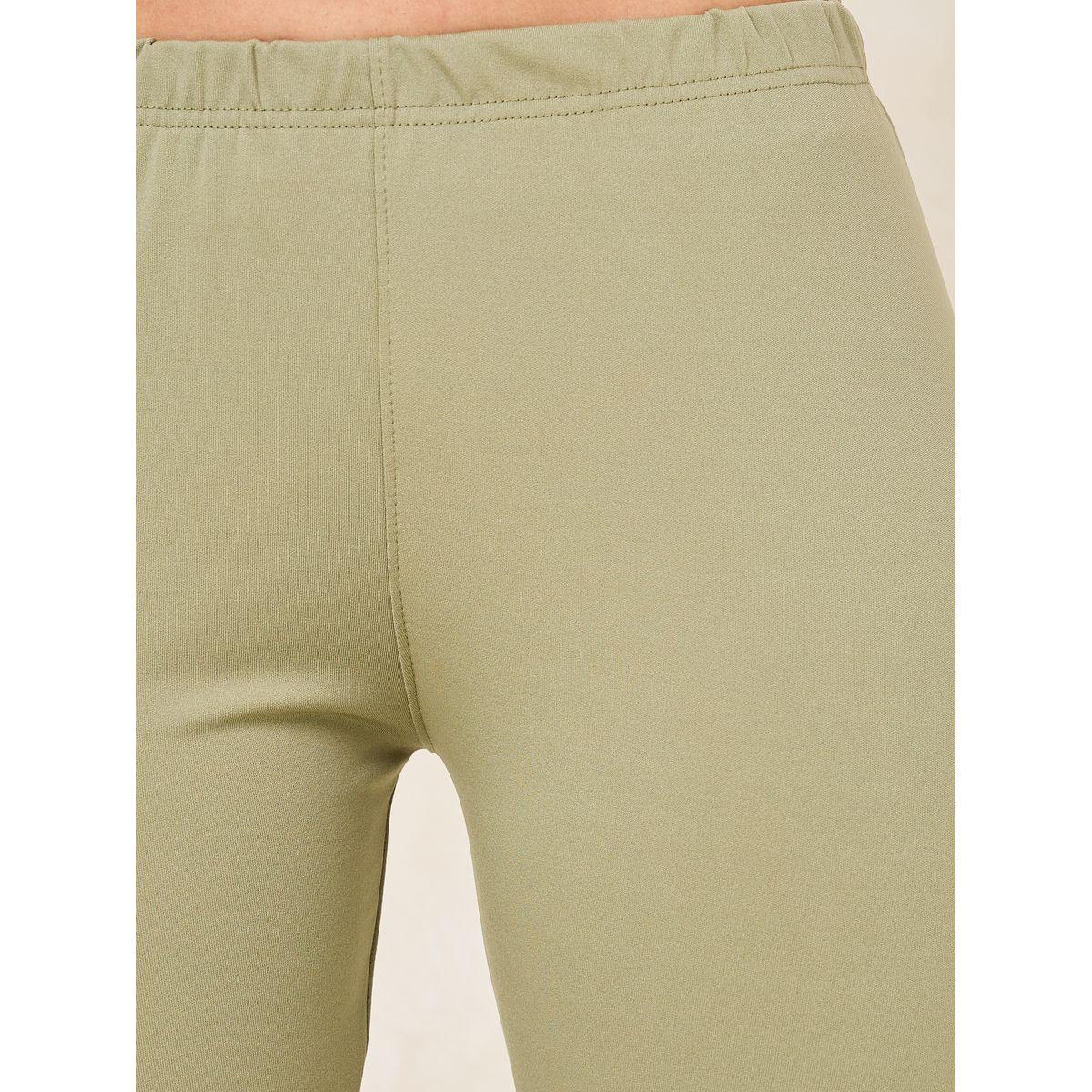 Styli Basic Elastic Waistband Crop Leggings-women-clothing-bottoms-leggings-image-3