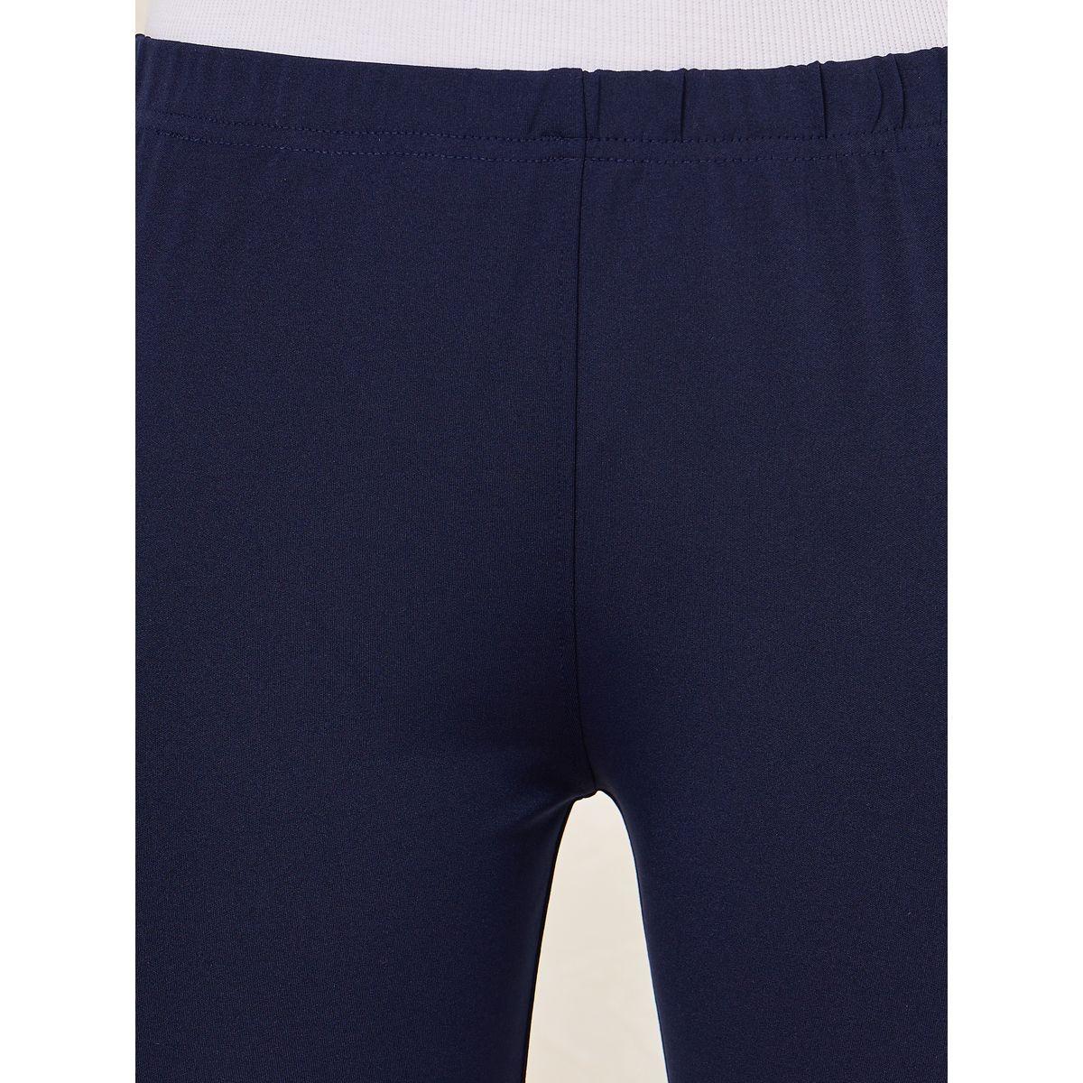 Styli Basic Elastic Waistband Crop Length Leggings-women-clothing-bottoms-leggings-image-3