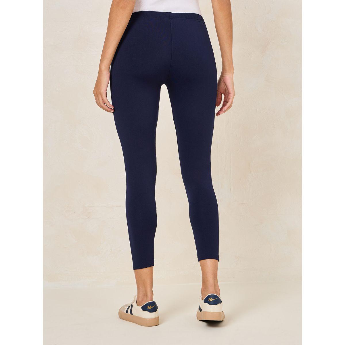 Styli Basic Elastic Waistband Crop Length Leggings-women-clothing-bottoms-leggings-image-4