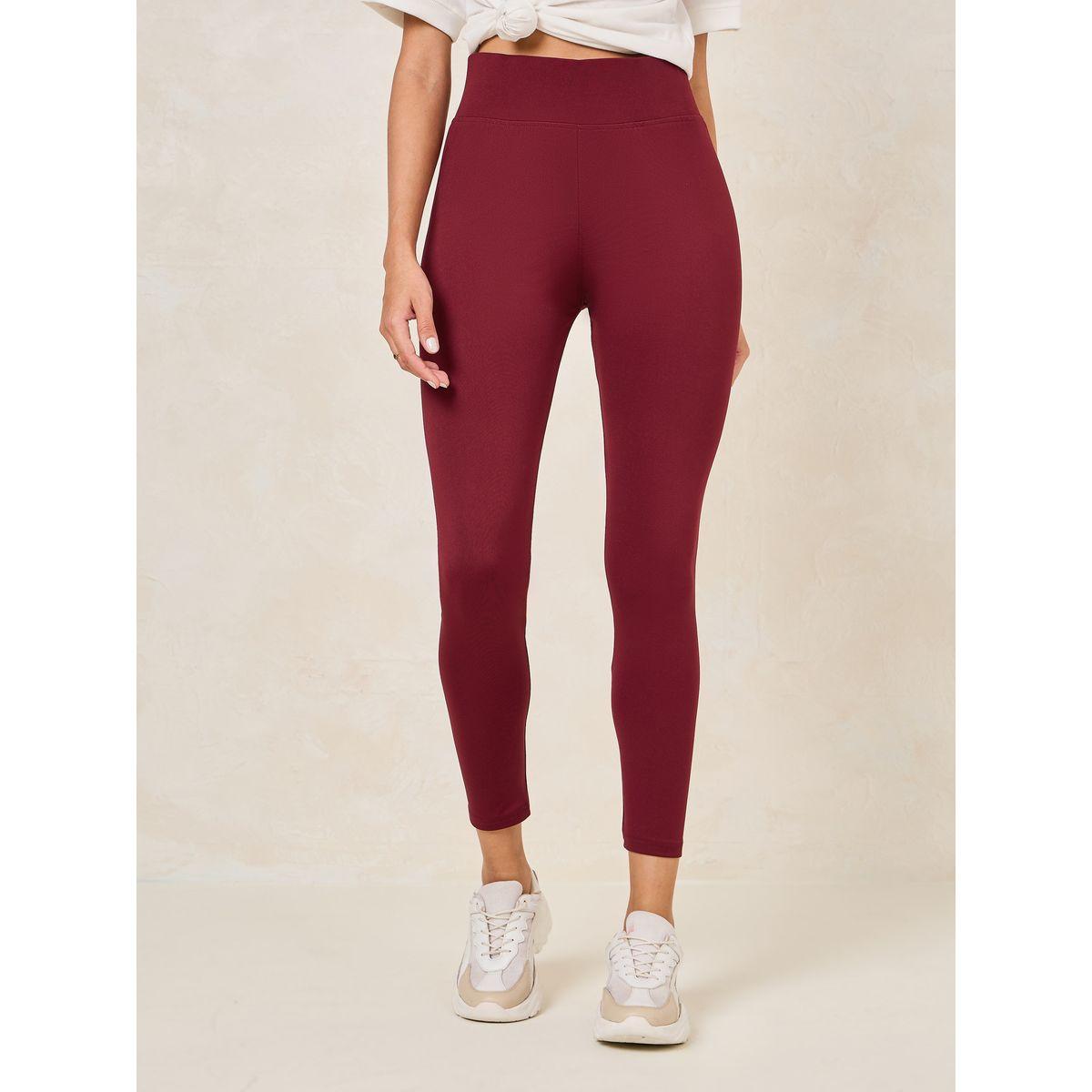 Styli Basic Wide Waistband Leggings-women-clothing-bottoms-leggings-image-1