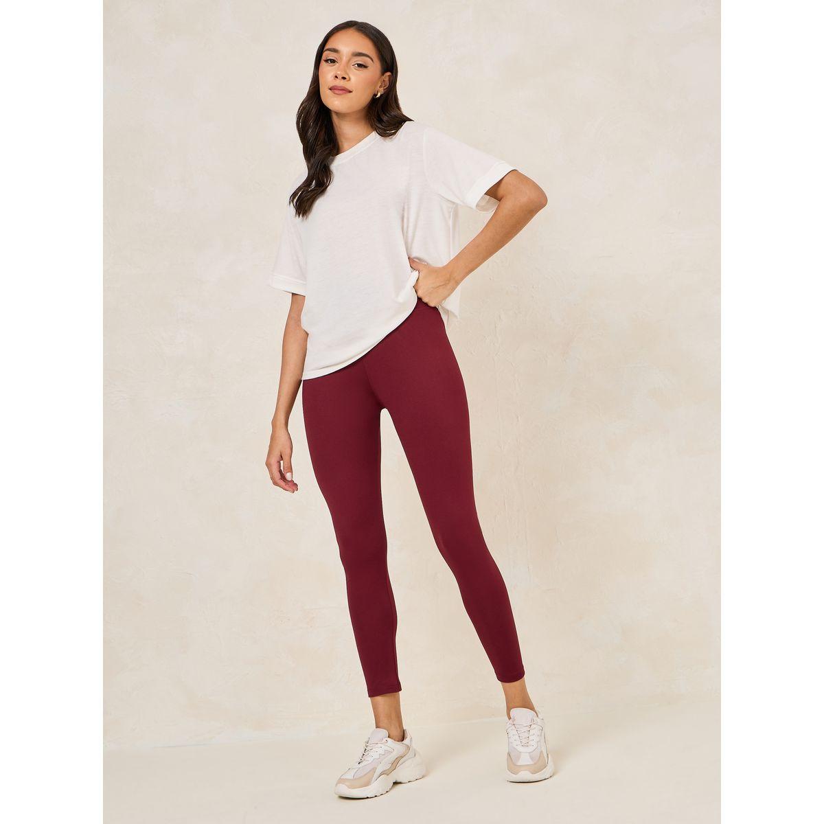 Styli Basic Wide Waistband Leggings-women-clothing-bottoms-leggings-image-2