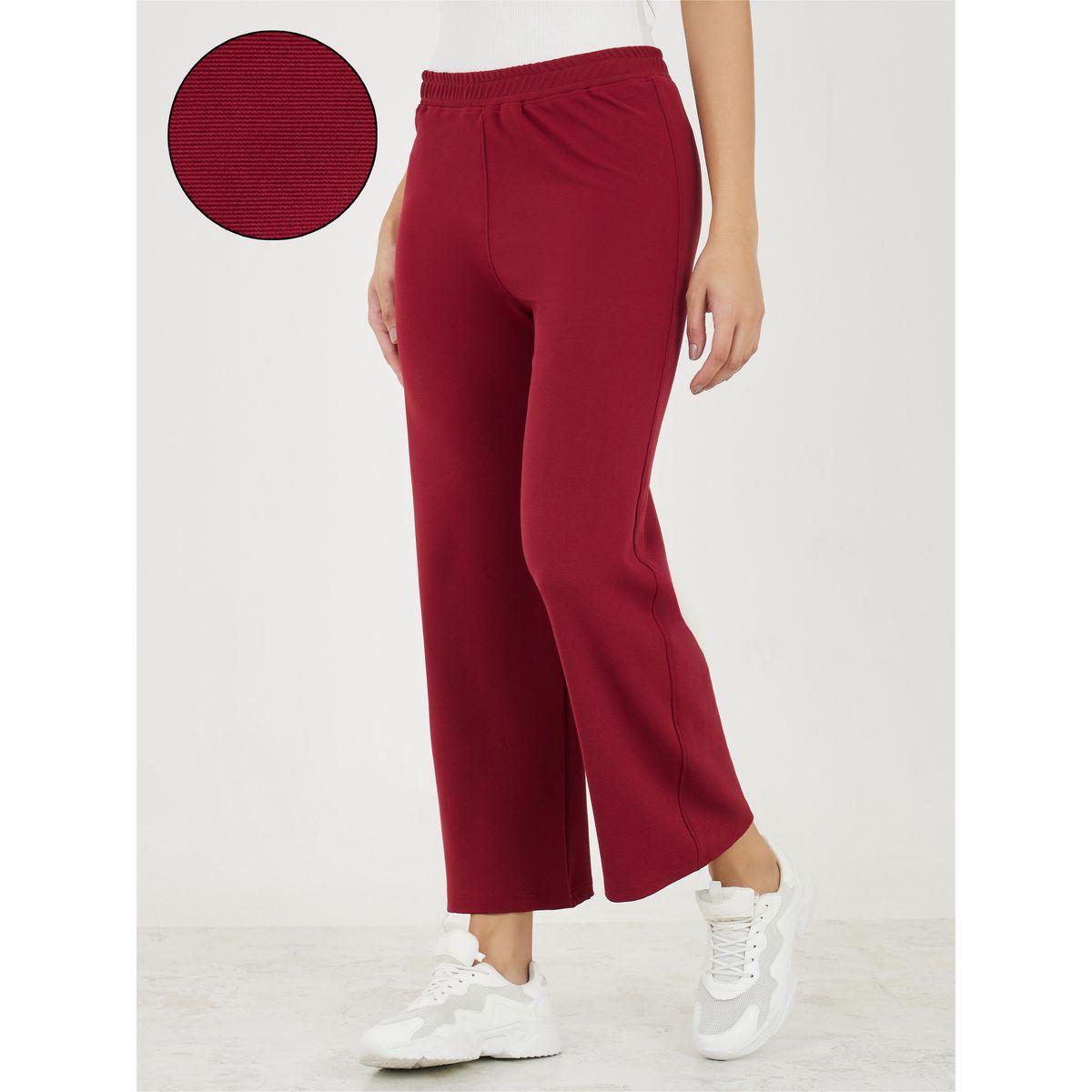 Styli Solid Fit & Flare High Rise Full Length Leggings-women-clothing-bottoms-leggings-image-1