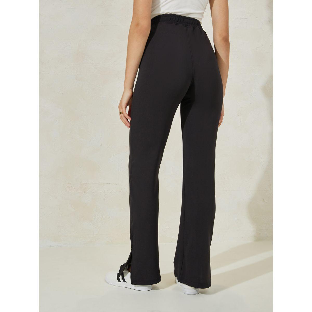 ليقنز محبوك بارجل مستقيمة وشق جانبي-women-clothing-bottoms-leggings-image-4