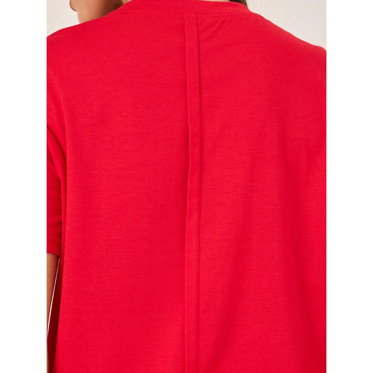 Styli Regular Fit Plain Round Neck Short Sleeve T-Shirt-women-clothing-tshirts-image-6