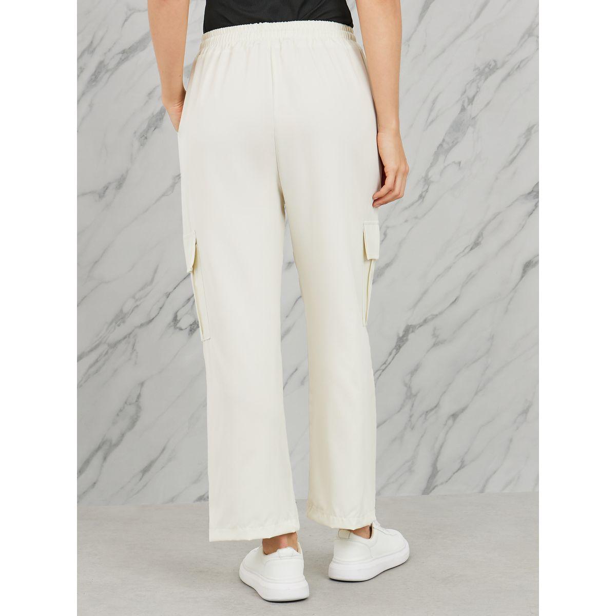 Styli Drawstring Waistband Straight Leg Cargo Pant-women-clothing-bottoms-trousers-image-4