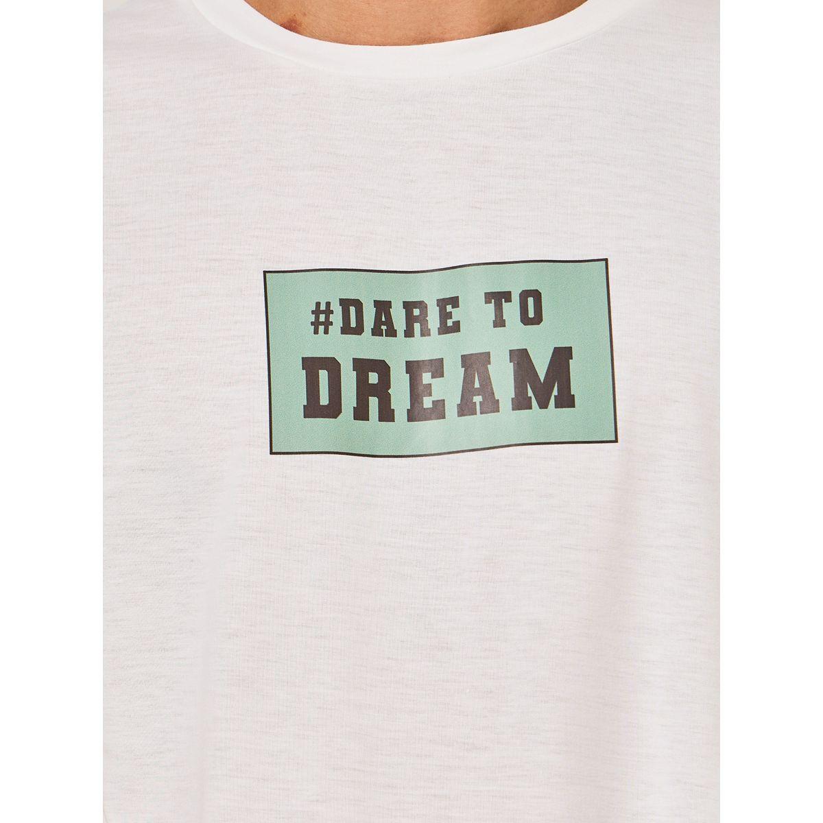 Styli Unwind Dare To Dream Slogan Print T-Shirt & Shorts Set-men-clothing-nightwear-sets-image-3