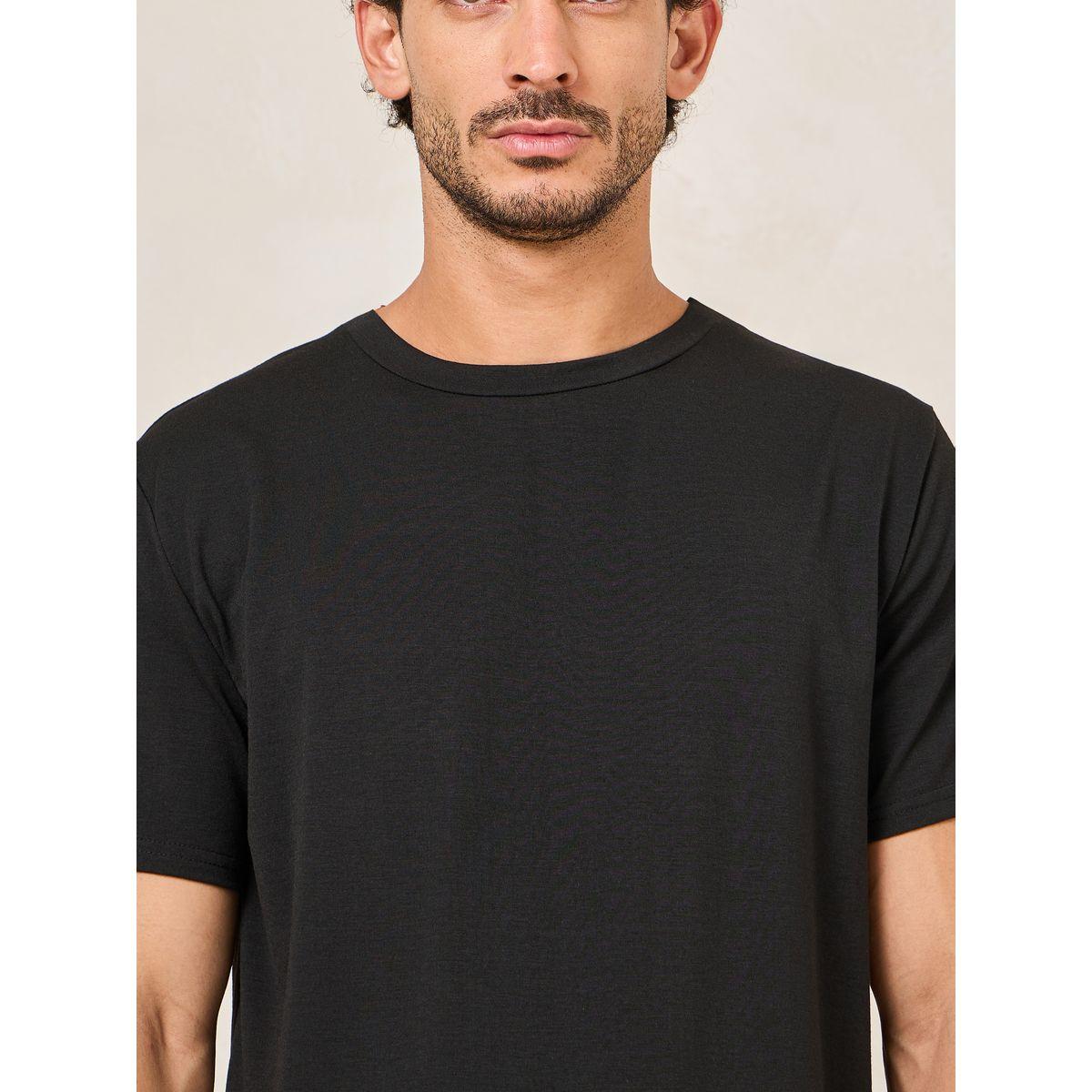 Styli Unwind Crew Neck T-Shirt & Constellation Print Shorts Set-men-clothing-nightwear-sets-image-3