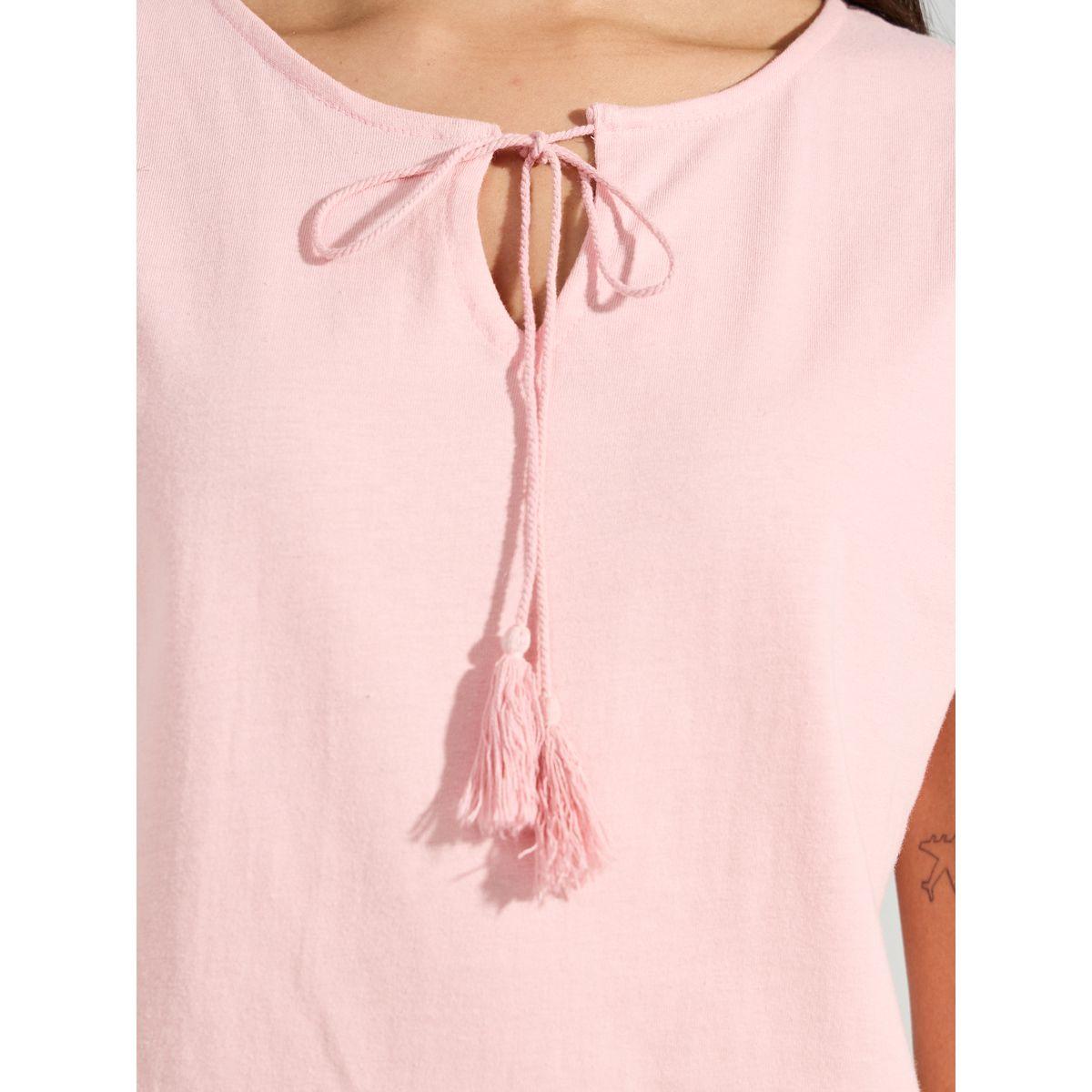 Styli Unwind Tassel Tie T-Shirt & Geo Capri Set-women-clothing-nightwear-pyjamas-longsets-image-3