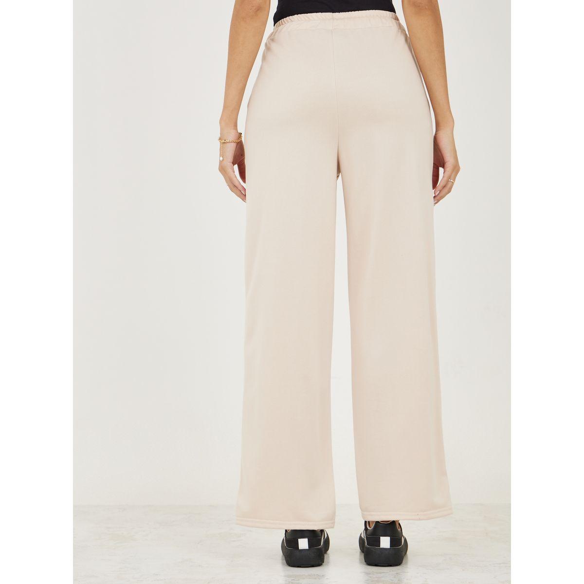 Styli Seam Detail Ankle Length Straight Leg Joggers-women-clothing-bottoms-joggers-image-4