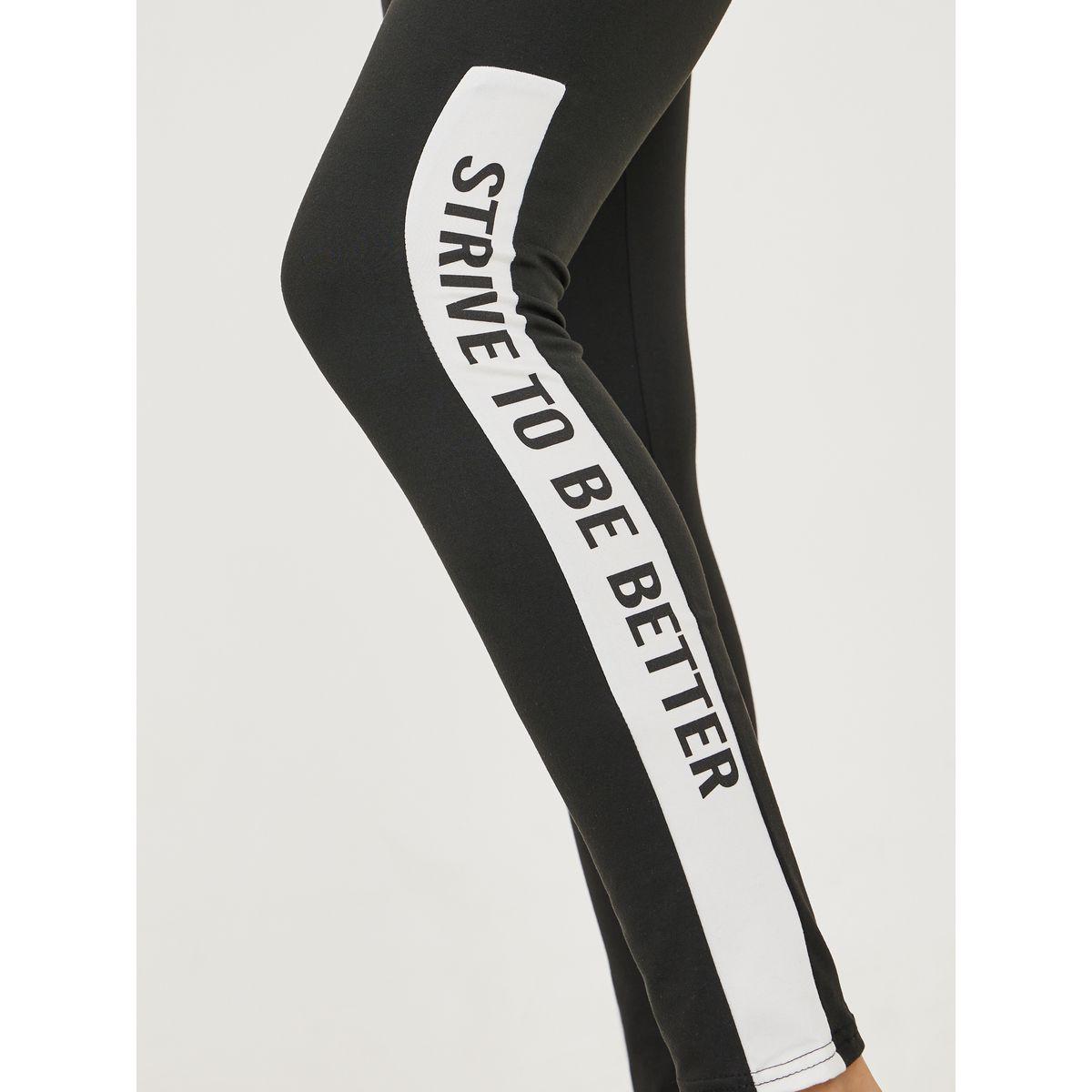 Styli Side Slogan Print Ankle Length Leggings-women-clothing-bottoms-leggings-image-4
