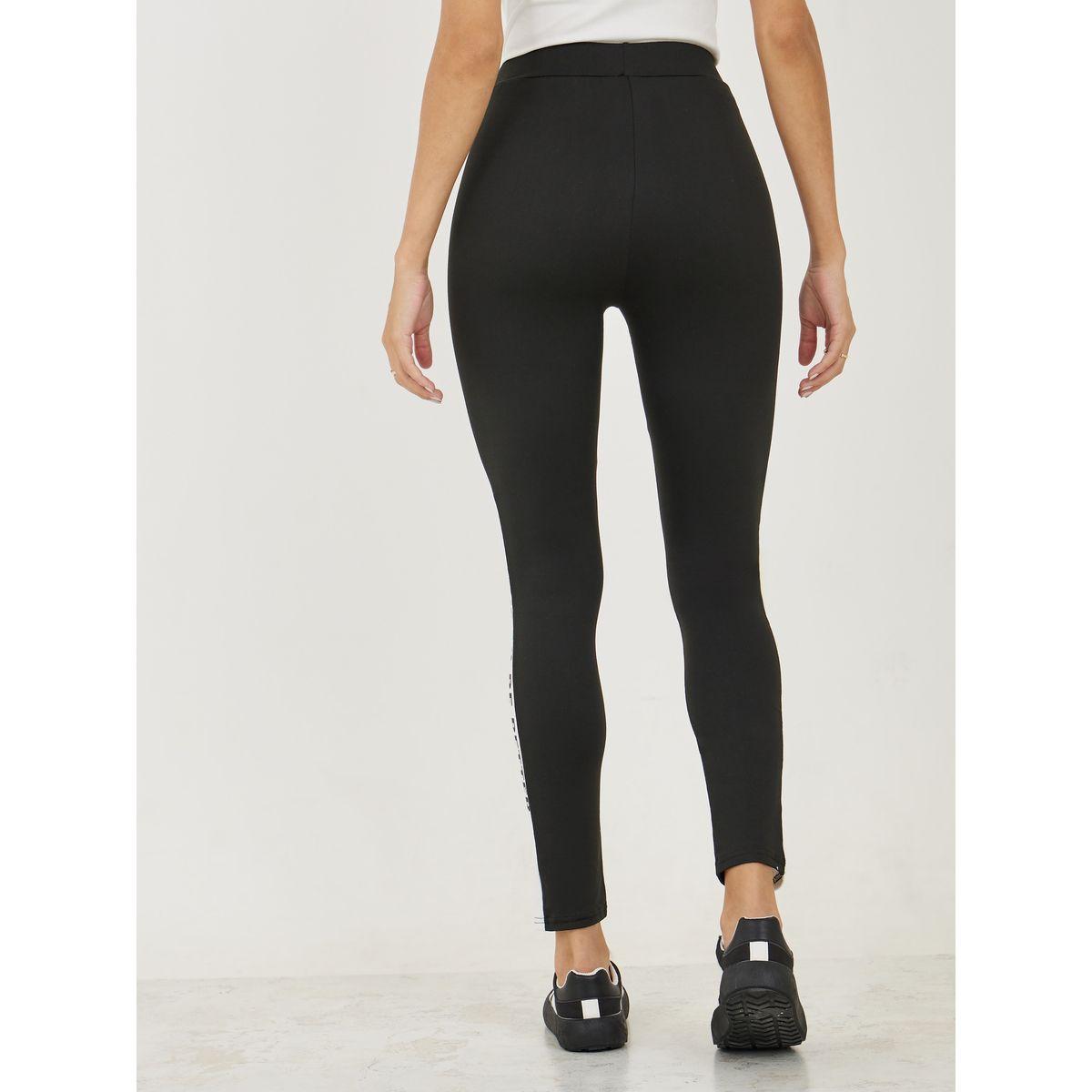 Styli Side Slogan Print Ankle Length Leggings-women-clothing-bottoms-leggings-image-5