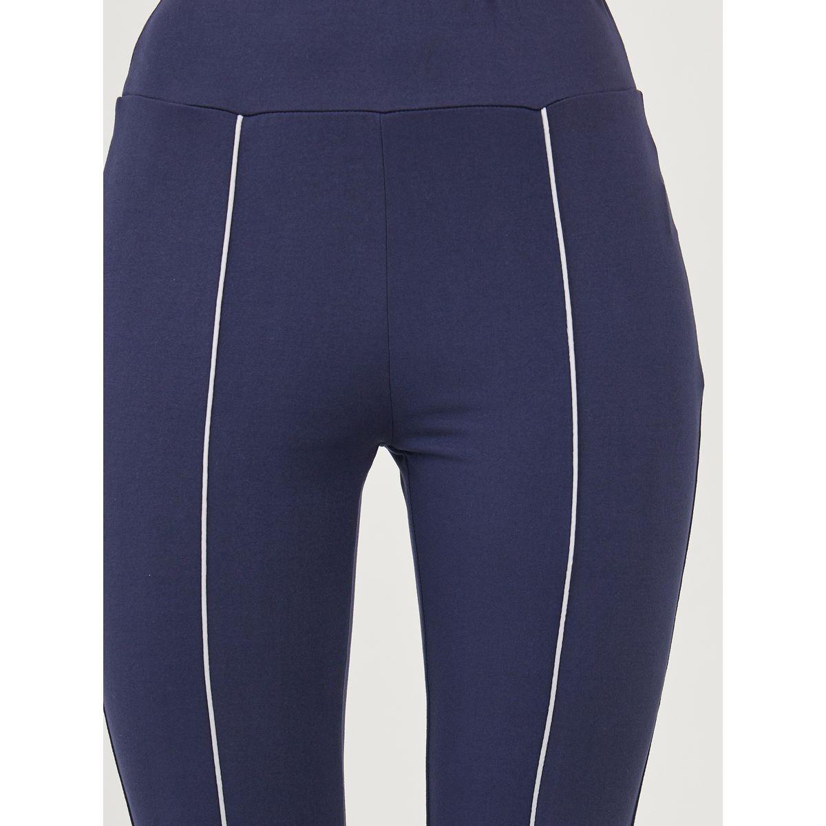 Styli Contrast Front Piping Ankle Length Leggings-women-clothing-bottoms-leggings-image-3