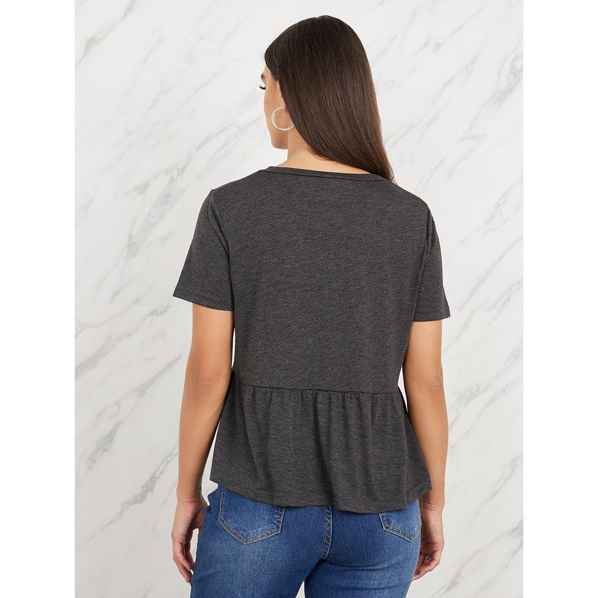 Styli Regular Fit V Neck Peplum T-Shirt-women-clothing-tshirts-image-4