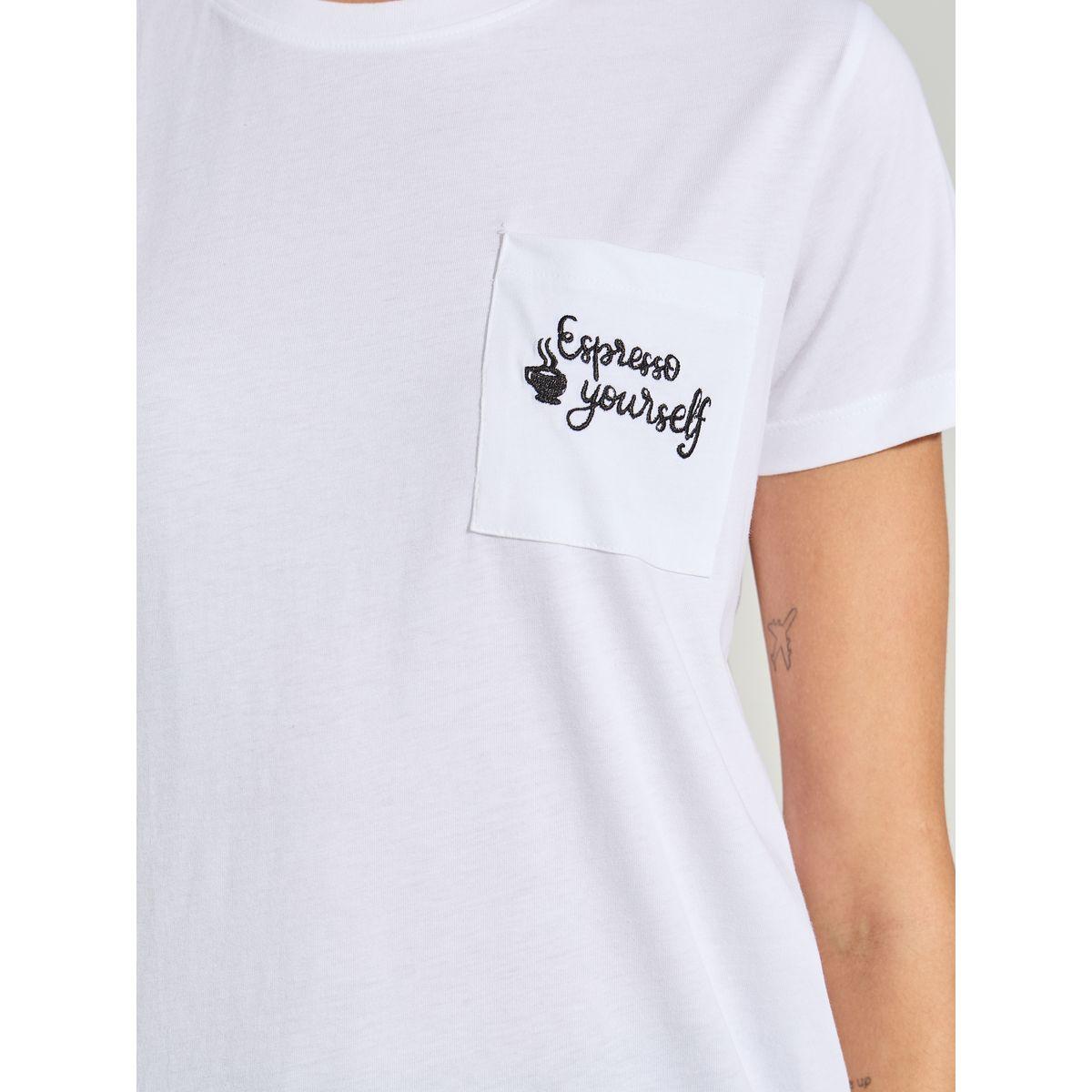 Styli Unwind Cotton Espresso Yourself Embroidered Pocket T-Shirt & Pyjama Set-women-clothing-nightwear-pyjamas-longsets-image-3